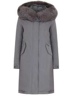 Парка с меховой отделкой Woolrich