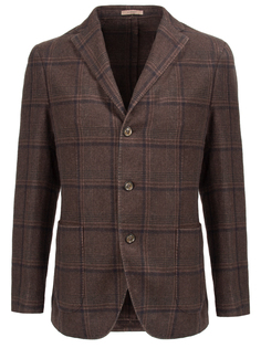 Клетчатый пиджак Boglioli