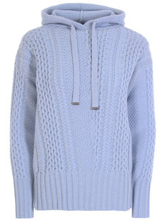Джемпер шерстяной с капюшоном Lorena Antoniazzi
