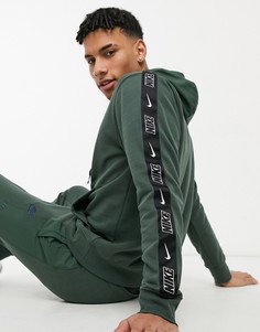 Худи цвета хаки Nike Hybrid-Зеленый цвет