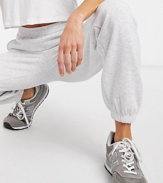 Серые джоггеры с манжетами от комплекта New Look Tall-Серый