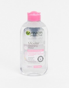 Очищающая мицеллярная вода для кожи Garnier, 200 мл-Бесцветный