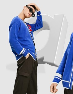 Коричневые суженные книзу строгие oversized-брюки карго ASOS DESIGN-Коричневый цвет