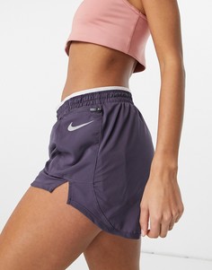 Фиолетовые шорты длиной 3 дюйма Nike Running Tempo-Сиреневый