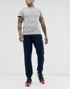 Темно-синие джоггеры с трилистником adidas Originals essentials-Темно-синий