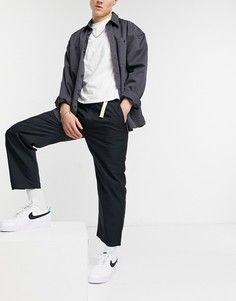 Черные поплиновые брюки с поясом Levis Skateboarding Highland Tab-Черный цвет