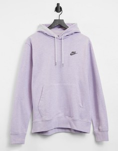 Худи бледно-фиолетового цвета Nike Revival-Сиреневый