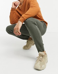 Окрашенные джоггеры цвета хаки New Look-Зеленый цвет