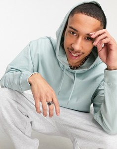 Серый легкий oversized-худи ASOS DESIGN