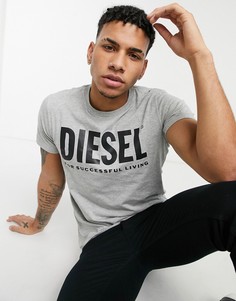 Футболка с логотипом Diesel T-Diego-Белый