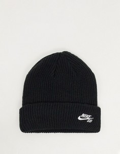 Черная шапка-бини Nike SB-Черный