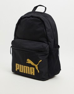 Черный рюкзак Puma Phase-Черный цвет