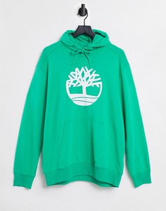 Худи Timberland-Зеленый цвет