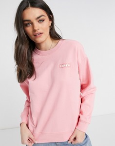 Розовый свитшот с круглым вырезом Levis-Розовый цвет Levis®
