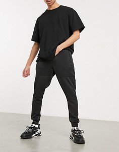 Черные джоггеры Burton Menswear-Черный цвет