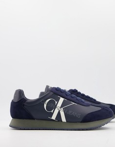 Темно-синие кроссовки Calvin Klein Jeans joele-Темно-синий