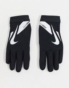 Черные перчатки Nike Football-Черный цвет
