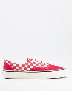 Красно-белые кроссовки Vans era 95 dx-Многоцветный