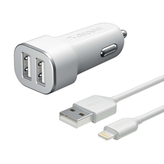 Автомобильное зарядное устройство для Apple Deppa