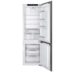 Встраиваемый холодильник комби SMEG