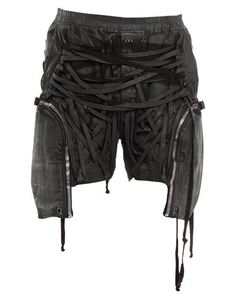 Джинсовые бермуды Rick Owens