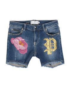 Джинсовые шорты Philipp Plein