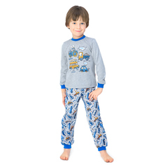 Пижама лонгслив/брюки Веселый малыш Автолюбитель