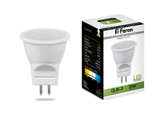 Лампочка Feron LB-271 G5.3 6 3W 2700K 230V Warm White