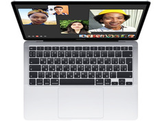 Ноутбук APPLE MacBook Air 13 (2020) Silver MGN93RU/A Выгодный набор + серт. 200Р!!!(Apple M1/8192Mb/256Gb SSD/Wi-Fi/Bluetooth/Cam/13.3/2560x1600/Mac OS)
