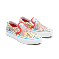 Детские кеды Vans x Wheres Waldo Kids Classic Slip-On