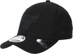 Бейсболка мужская New Era Tonal Black 9Fifty Stretch, размер 54-57