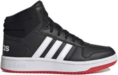 Кеды для мальчиков adidas Hoops Mid 2.0 K, размер 38