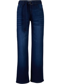 Джинсы стрейч Wide Bonprix