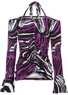 Футболка с вырезами Bonprix