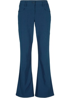 Брюки из бенгалина Flared Bonprix