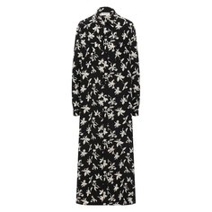 Шелковое платье Saint Laurent