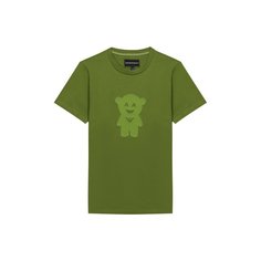 Хлопковая футболка Emporio Armani