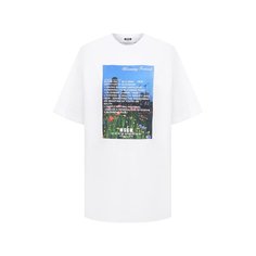 Хлопковая футболка MSGM