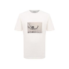 Хлопковая футболка Saint Laurent