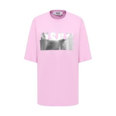 Хлопковая футболка MSGM