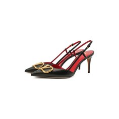 Кожаные туфли Valentino Garavani Vlogo Sugnature Valentino