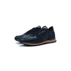Кожаные кроссовки Rockstud Valentino Garavani Valentino
