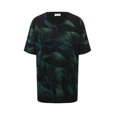 Хлопковая футболка Saint Laurent
