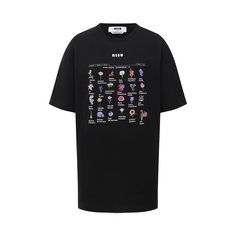 Хлопковая футболка MSGM