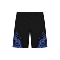 Хлопковые шорты Marcelo Burlon Kids of Milan