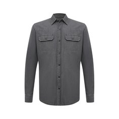 Джинсовая рубашка Ermenegildo Zegna