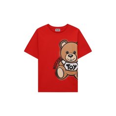 Хлопковая футболка Moschino