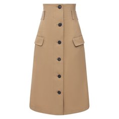 Хлопковая юбка Victoria Beckham