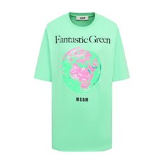 Хлопковая футболка MSGM