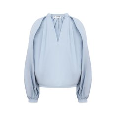 Хлопковая блузка Jil Sander